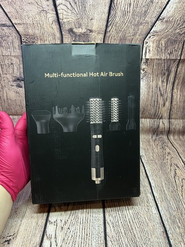 Rotating Hair Dryer Brush Air Styler Powerful Blow Straightening Curl Diffuser - Picture 14 of 24