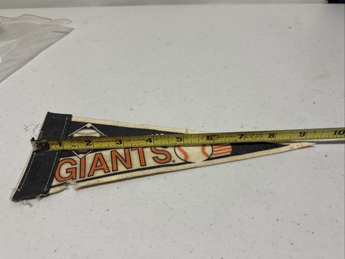 Banderín de béisbol MLB pequeño vintage de los Gigantes de San Francisco tamaño mini - Imagen 13 de 14