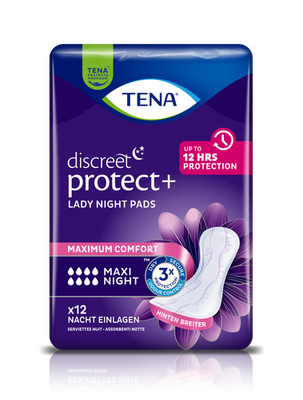 TENA Discreet Maxi Night Inkontinenzeinlage (72 Stück)