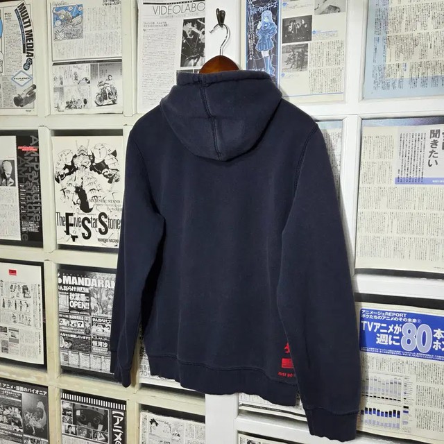 Nike USA Big Print Navy Oversized Hoodie