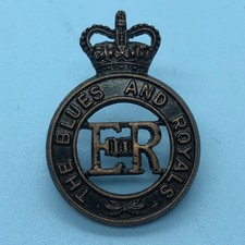 Original British Army Cap Badge - Blues and Royals