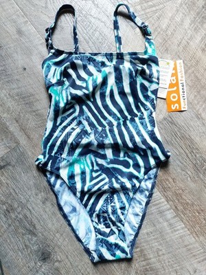 Solar Damen Badeanzug * D38  * Mehrfarbig  -  Neu!