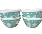 Vintage Charm Bowl Set Inspired by Pyrex Rise & Shine Amish Butterprint 3-Cup