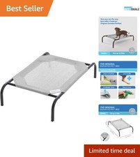 Portable Elevated Dog Bed with Cooling Fabric   Ideal for Small Pets  Travel