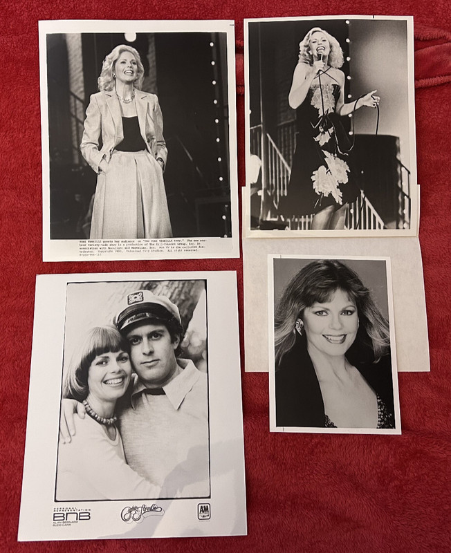 TONI TENNILLE four original press photos CAPTAIN AND TENNILLE  A&M Records