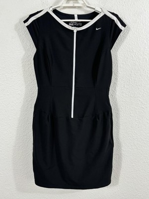 black nike golf dress