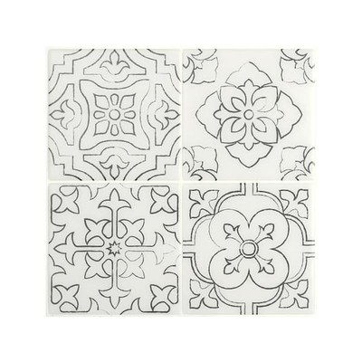 Vintage Giotto Beige 9 in. x 9 in. Vinyl Peel and Stick Tile 4 pack