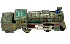 Msk Toys Central Locomotive Engine C 357 Tin Friction Train