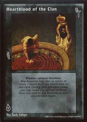Heartblood of the Clan - Master - Vampire VTES