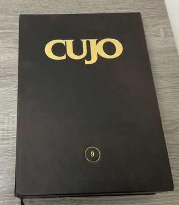 CUJO-Stephen King.Very Rare TRIPLE SIGNED Deluxe numbered edition.PS Publishing.