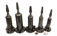lot set HOLLOW AUGER TENON BRACE CUTTERS Doug...