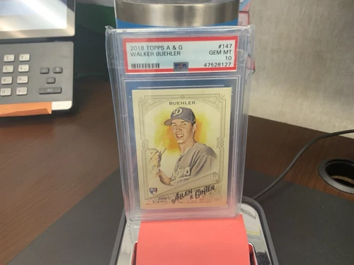 2018 Topps Allen & Ginter - Walker Buehler #147 (RC) PSA 10 Dodgers