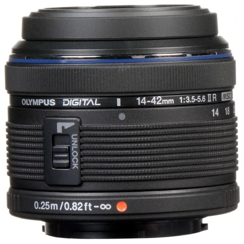 Olympus M.Zuiko 14-42mm F3.5-5.6 II Zoom Lens Aspherical For M4/3 Mount Black - Picture 2 of 10