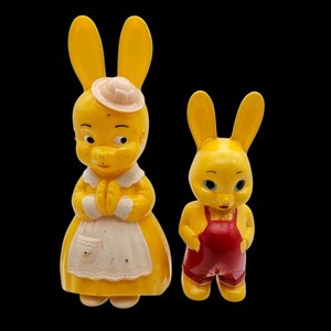 knickerbocker 1950s ビンテージ　ひよこ　ピンクレア Knickerbocker Bunny | eBay