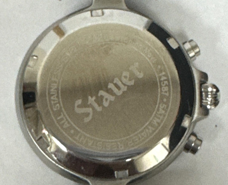 Men’s Stauer Automatic Moonphase Skeleton Watch M… - image 4