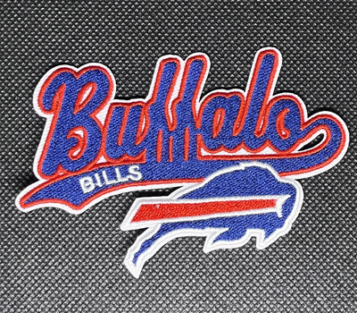 #ad #ad BUFFALO BILLS EMBROIDERED IRON ON PATCH 2.50” X 4.00” MAFIA JOSH ALLEN $4.49
