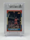 Michael Jordan 1986-87 Fleer Rookie Card RC #57 BGS 8