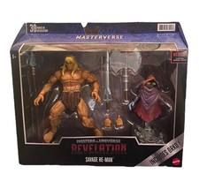 Masters of the Universe Revelation Masterverse Savage He-Man and Orko MOTU