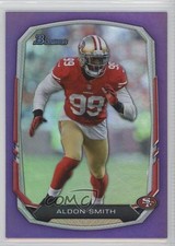 2013 Bowman Purple Rainbow Foil Aldon Smith #98 7mg