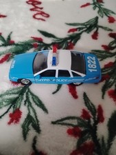 Welly NYPD Chevrolet Caprice Diecast Police Car Model Blue 1822 VTG