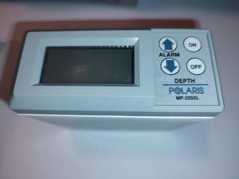 Polaris MP220XL Digital Depth Sounder + Speed + Temps Transducer & Mount NOS - Image 3 of 4