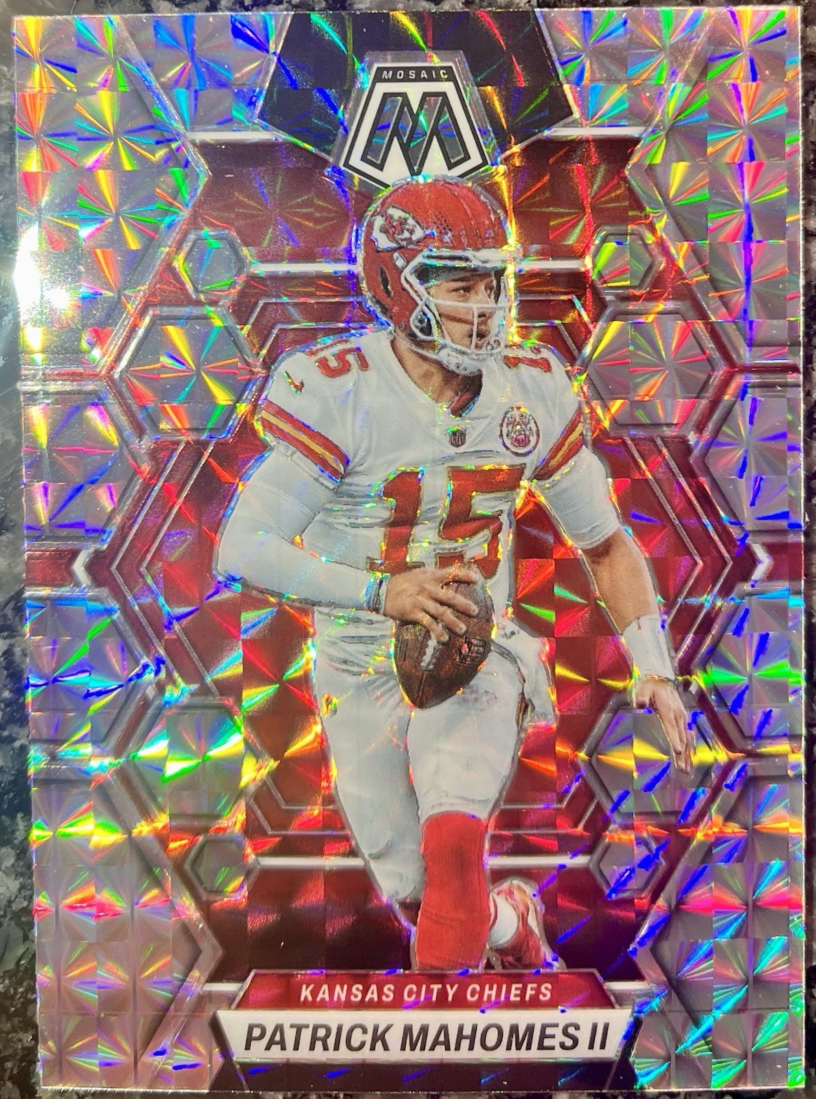 2023 Panini Mosaic - Patrick Mahomes II #109 Mosaic Prizm KC Chiefs
