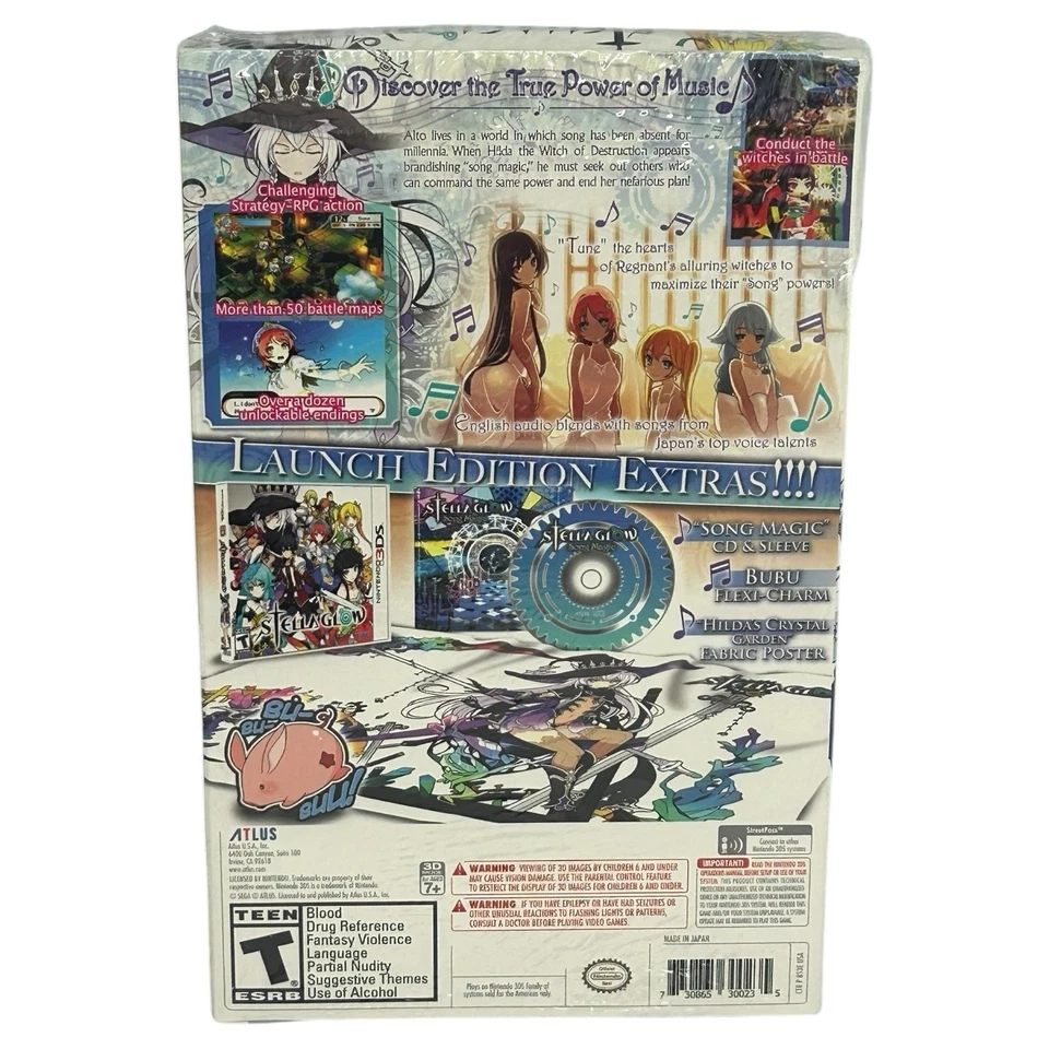Stella Glow: Launch Edition (Nintendo 3DS, 2015) Brand New Factory Sealed - Image 2 of 4