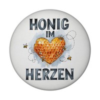 Honig Im Herzen Magnet Mit FlaschenöFfner Herz Honigwaben