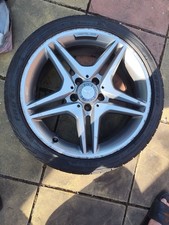 MERCEDES A CLASS CLA W176 18" AMG ALLOY WHEEL DIAMOND CUT GREY A1764010302 X1