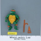 Michaelangelo HARD HEAD Teenage Mutant Ninja Turtles TMNT 1988 Playmates Vintage