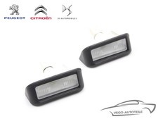 2x ORIGINAL CITROEN PEUGEOT Kennzeichenleuchte Nummernschild Leuchte OPEL TOYOTA