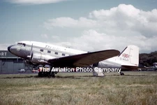 Derby Airways Douglas C-47A G-AGJV at Newcastle (1960) Photograph