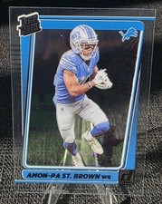 2021 Panini Clearly Donruss - Rated Rookie Amon-Ra St. Brown #84 (RC)