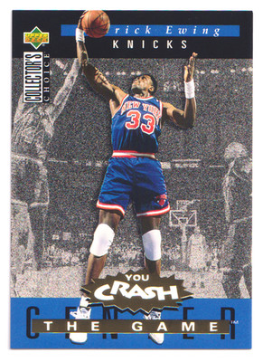 Patrick Ewing #R2 1994-95 Collector's Choice-You Crash the Game Gold-3896