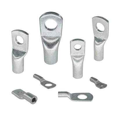 Rohrkabelschuhe Ringkabelschuhe unisoliert Quetsch 4 - 70 mm²  M3 - M12 Kupfer - Bild 1 von 4