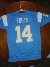 Unsigned Custom Dan Fouts Los Angeles Chargers Style Jersey Xl
