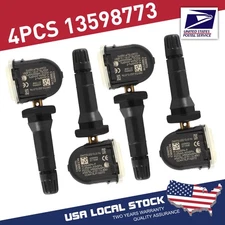 4Pcs Genuine OEM 13598773 Tire Pressure Sensor TPMS 433MHz For GMC Buick Chevy