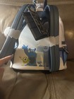 Loungefly Disney Monsters, Inc. White Blue Abominable Snowman Mini Backpack — photo 3