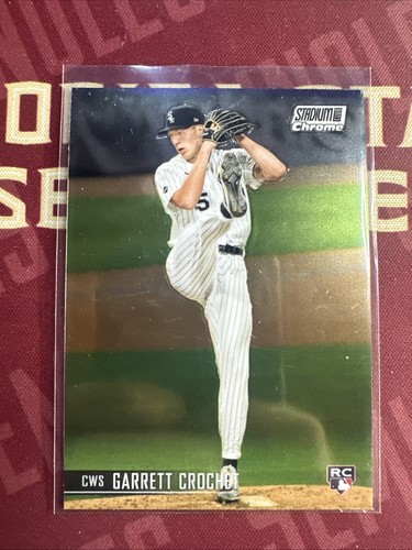 2021 #18 Garrett Crochet Topps Stadium Club Chrome Red Sox White Sox RC Rookie
