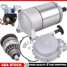 Recoil Starter Pull Start Drive Relay Solenoid For Polaris Sportsman 325 400 500
