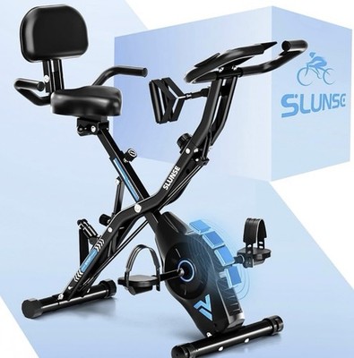 Heimtrainer Fahrrad, Indoor Bike, Magnetwiderstand, Klappbar, Cardio, Fitness...