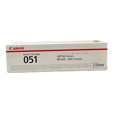 NEW SEALED Canon Genuine 051 Black Drum Cartridge LBP162dw MF260 Series