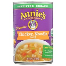 Soupe Aux Nouilles De Poulet Bio 14 Oz (Caisse De 12) Par Annie's Homegrown