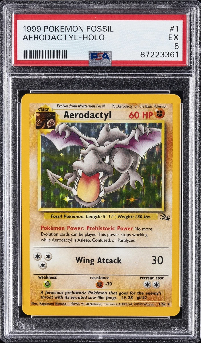 Aerodactyl 1/62 Fossil for sale | eBay