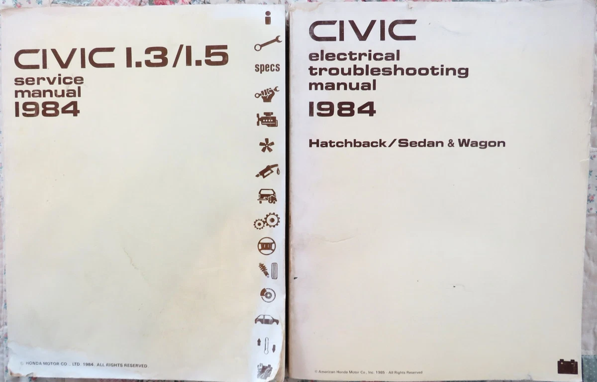 Service & Repair Manuals for Honda Civic for sale | eBay