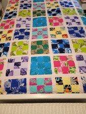 Quilt  Handmade Patchwork Quilt   76 x 86