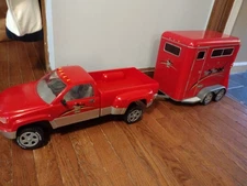 Breyer Traditional Size Horse Pickup Truck and Trailer Please Read