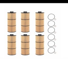 6x OEM Oil Filter A4731800909 A4731800409For Freightliner Detroit DD13 DD15 DD16
