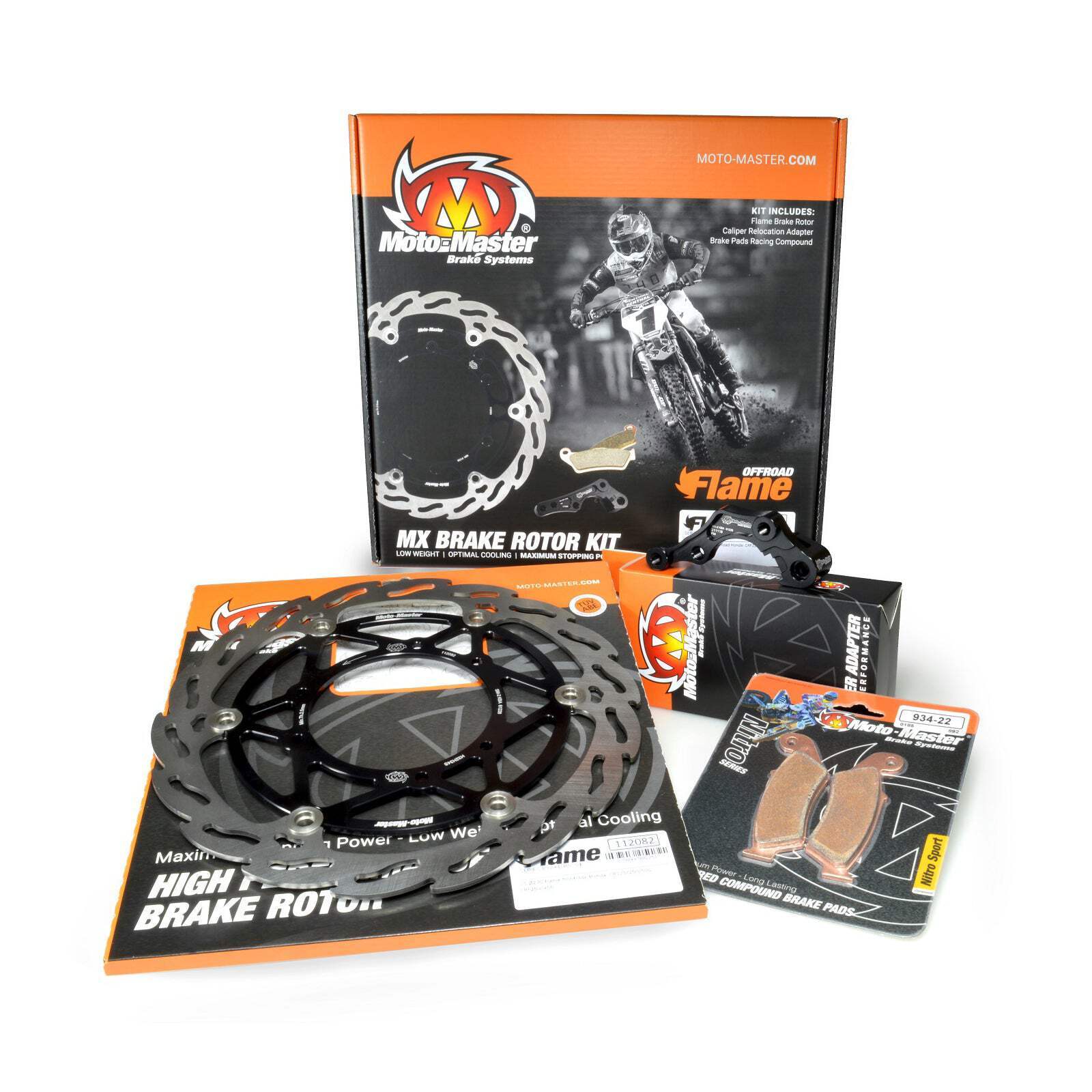 Moto-Master Brake Disc Kit - Floating 270mm Honda CRF250R 15-18, CRF450R 15-18