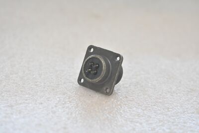 AMPHENOL MS3102A14S-2P CIRCULAR CONNECTOR RECEPTACLE, 14S-2, ST BOX MOUNT
